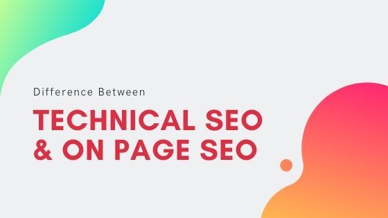 on page seo vs technical seo