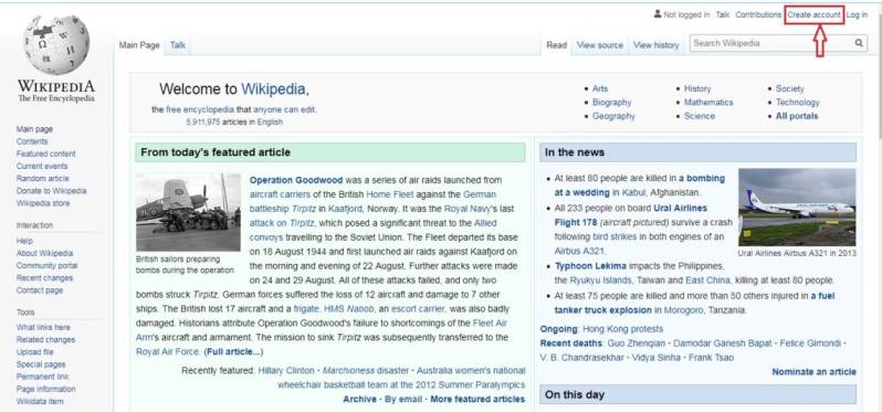 Wikipedia backlink
