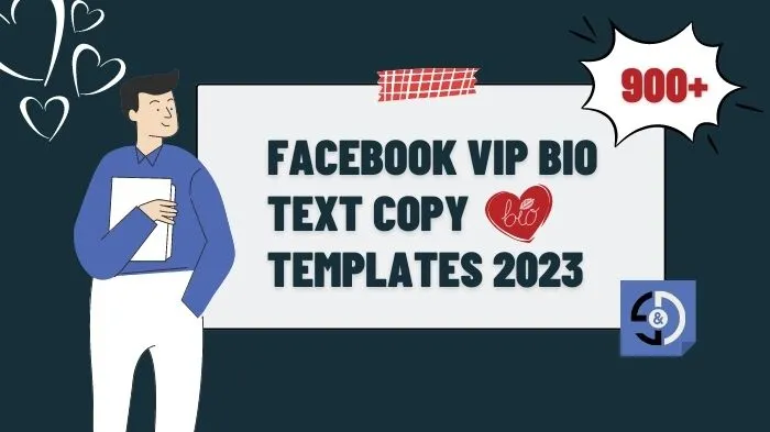 Facebook Vip Bio Text Copy 2023