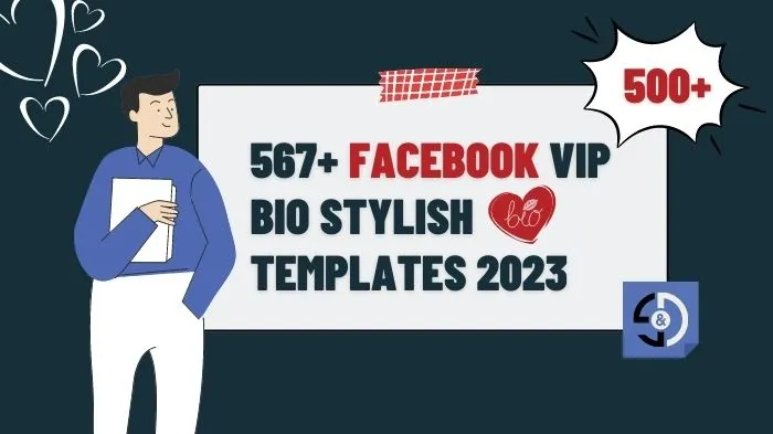 facebook vip bio stylish